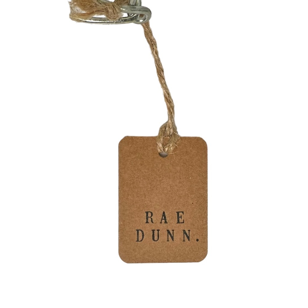 Rae Dunn FUN Clear Glass Bottle Bail & Trigger Closure Gold Letters NWT 2017 OG - Picture 9 of 12